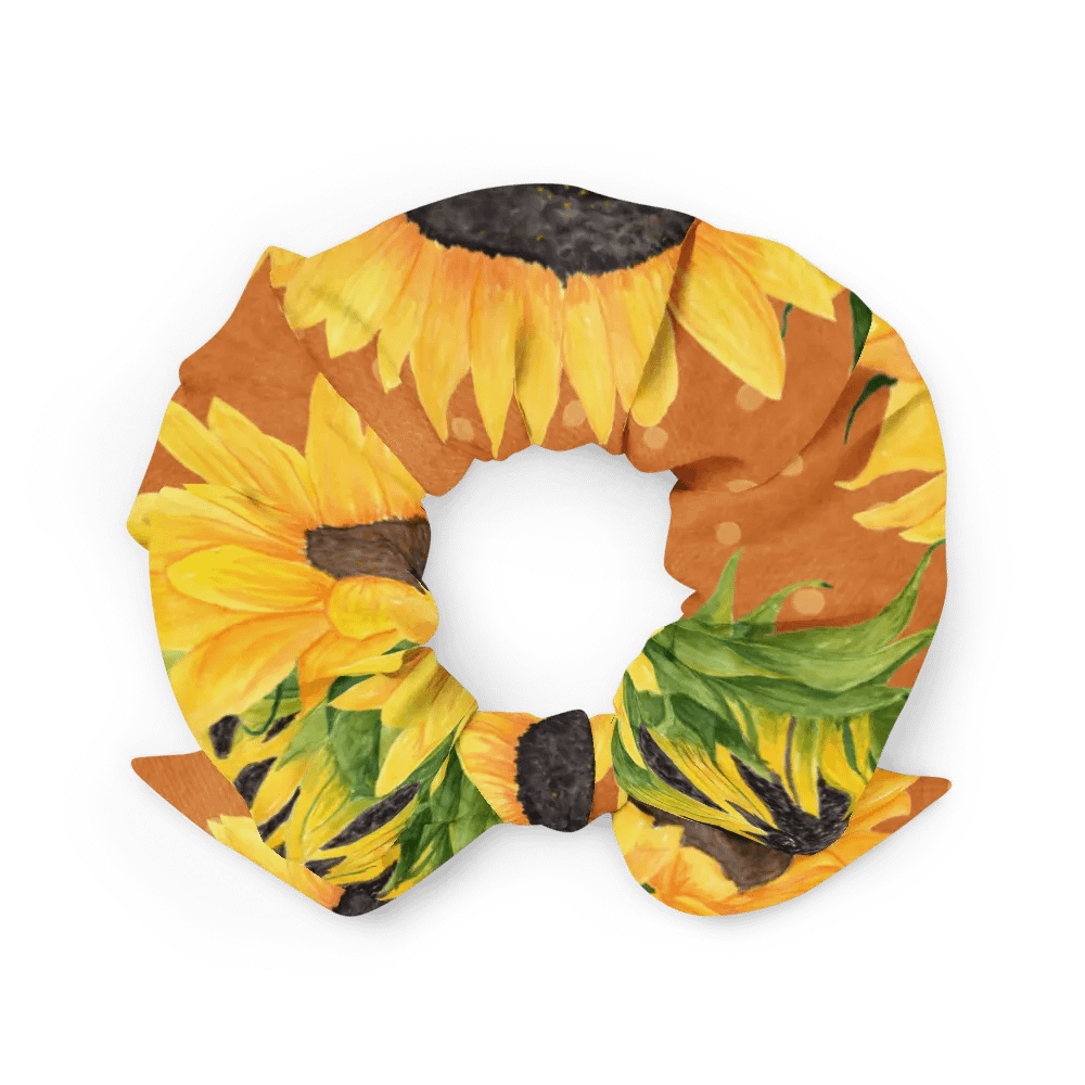 Sunflower Dreams All-Over Print Scrunchie product image (2)