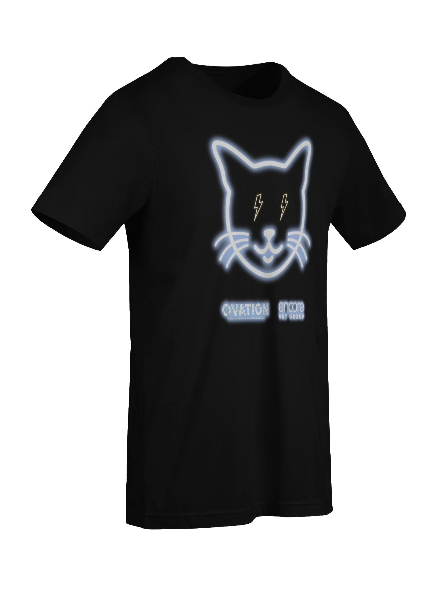 Ovation Electric Cat Bella+Canas T-Shirt product image (18)