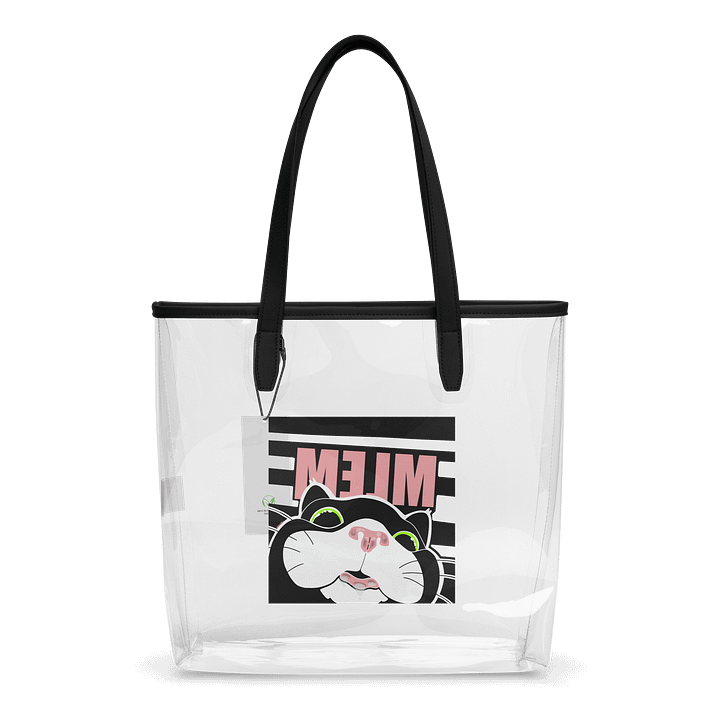NEW! Mlem Tuxedo See Through Beach Bag! product image (2)