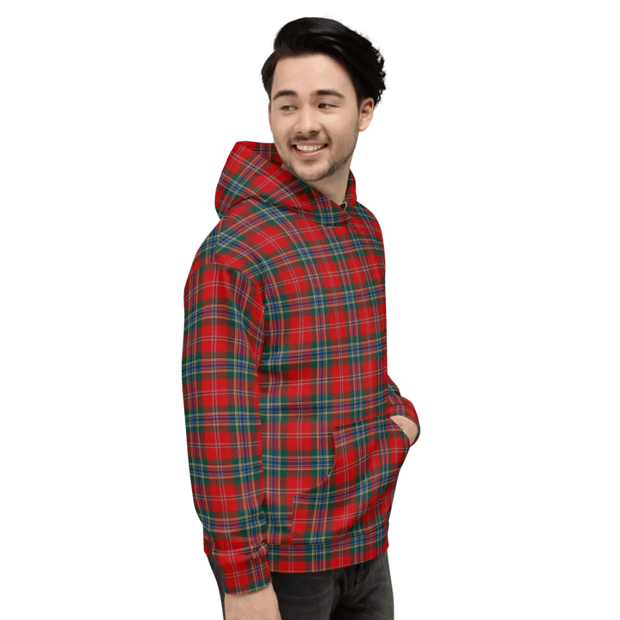 MacLean Clan Tartan Hoodie product image (5)
