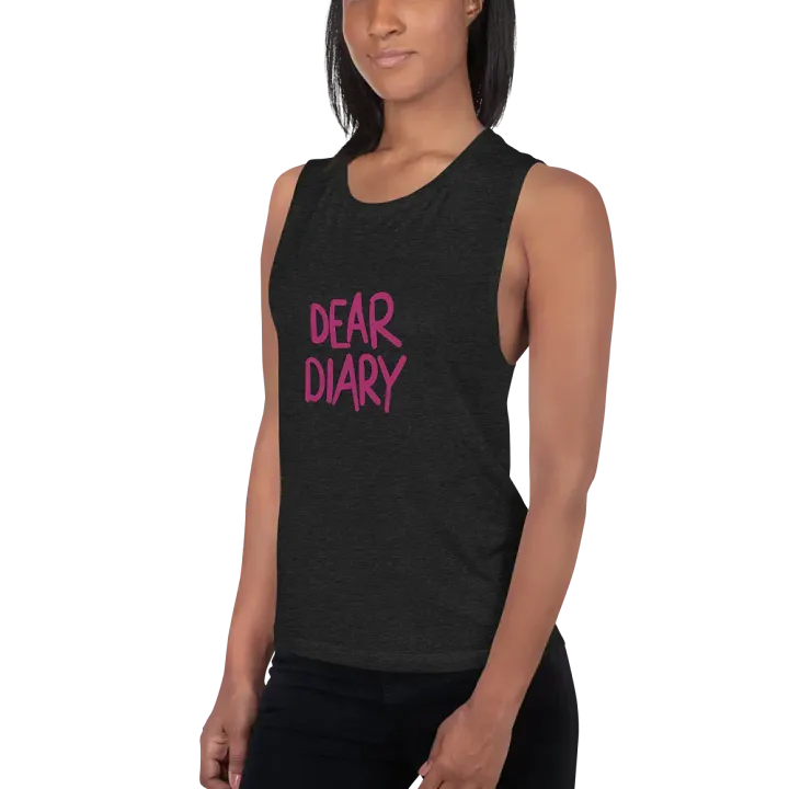 Dear Diary Flowy Tank product image (2)