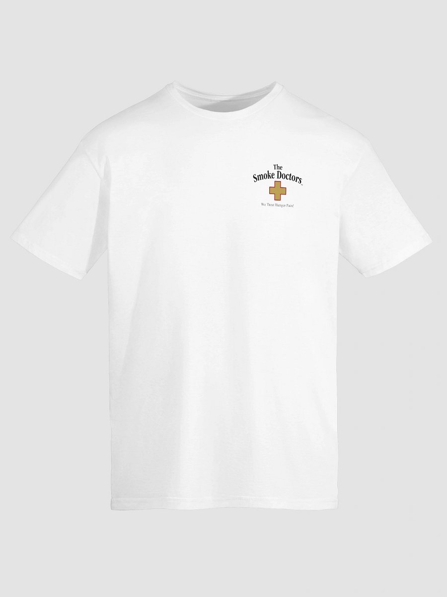 The Smoke Doctors UNISEX Lightweight White T-Shirt product image (9)