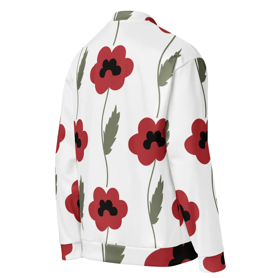 Blooming Elegance All-Over Print Bomber Jacket product image (8)