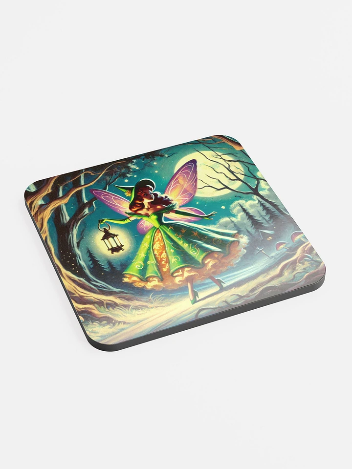 Enchanted Forest Fairy Cork Coaster product image (2)