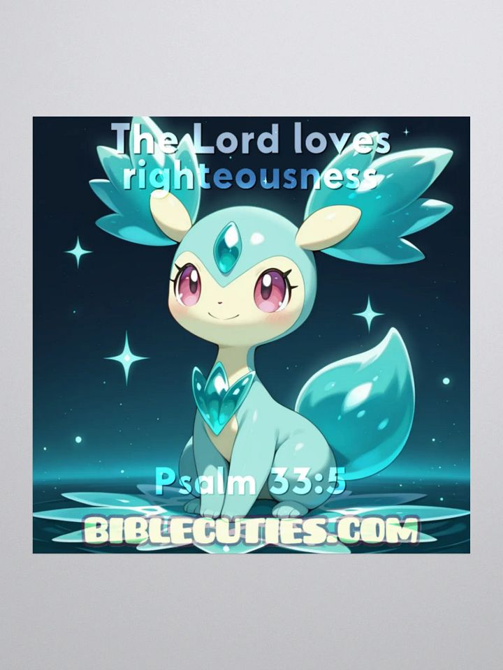 Bible Cuties Ruth - The Lord loves righteousness product image (1)