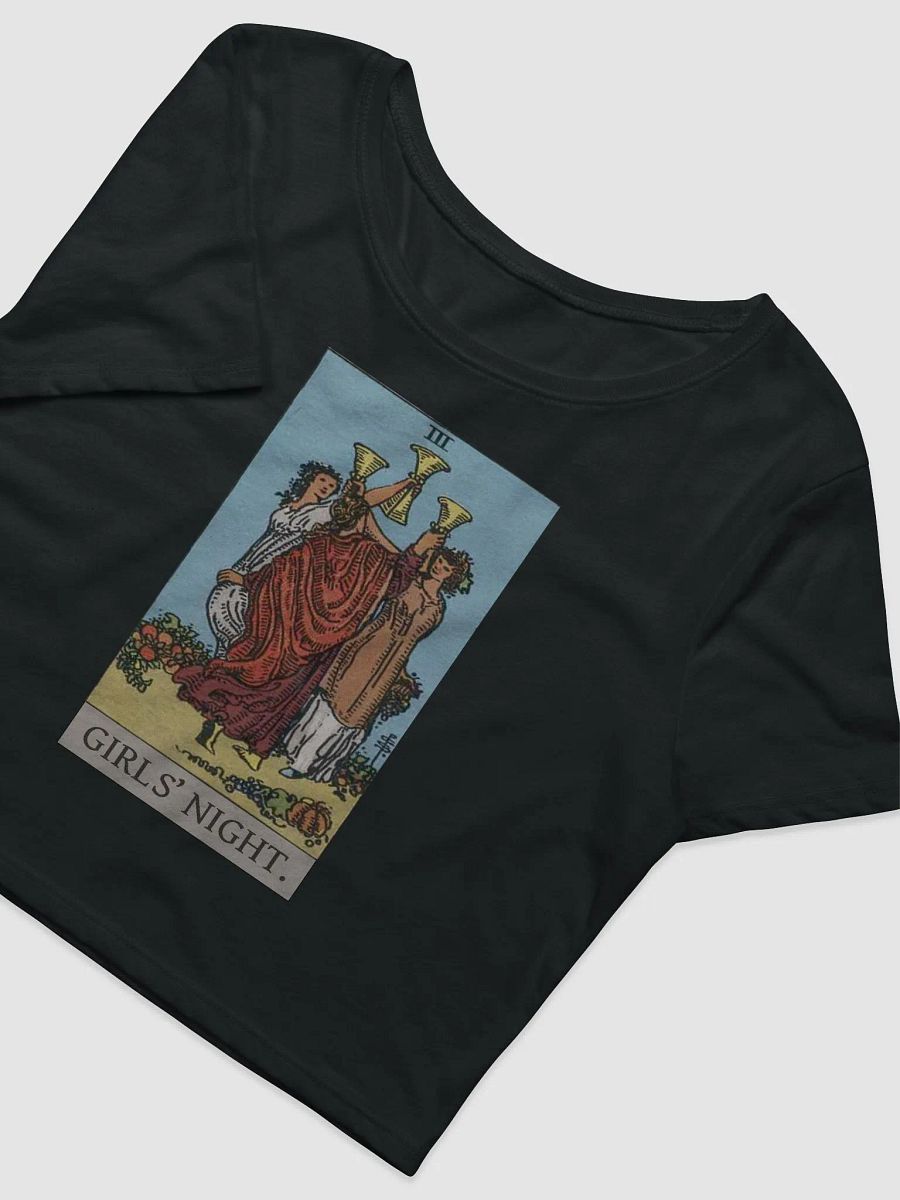 Girls' Night Tarot 3 of Cups - Crop Top product image (6)