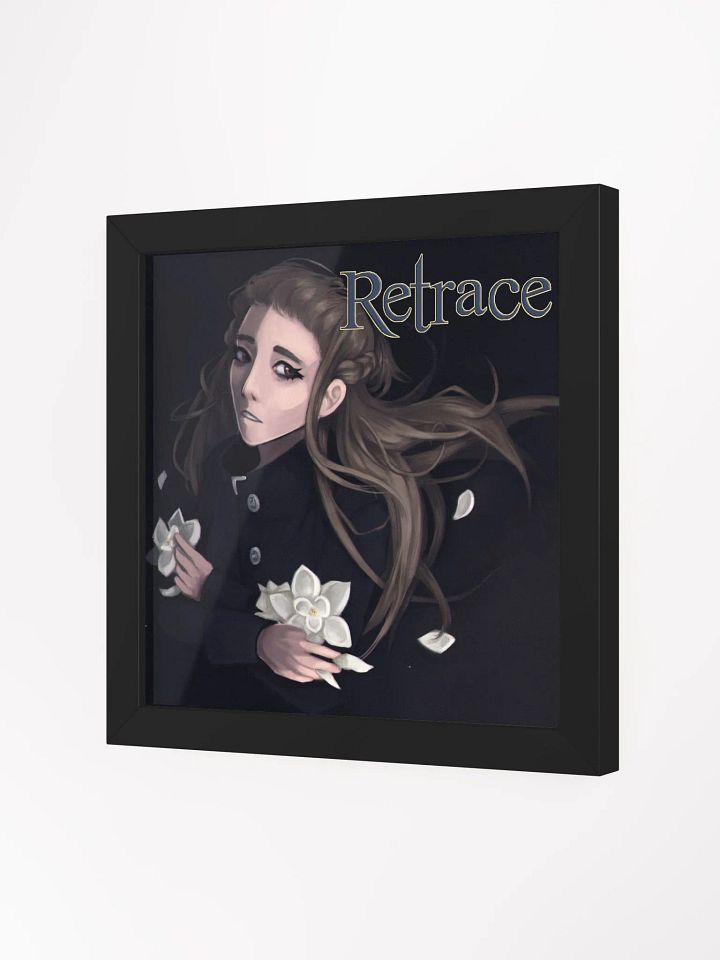 Retrace Poster: Falling Petals - Framed product image (2)