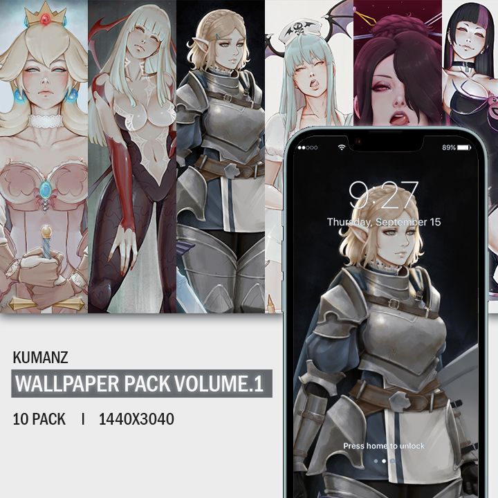 [Free] Kumanz Illustration Wallpaper Pack Volume 1 product image (1)
