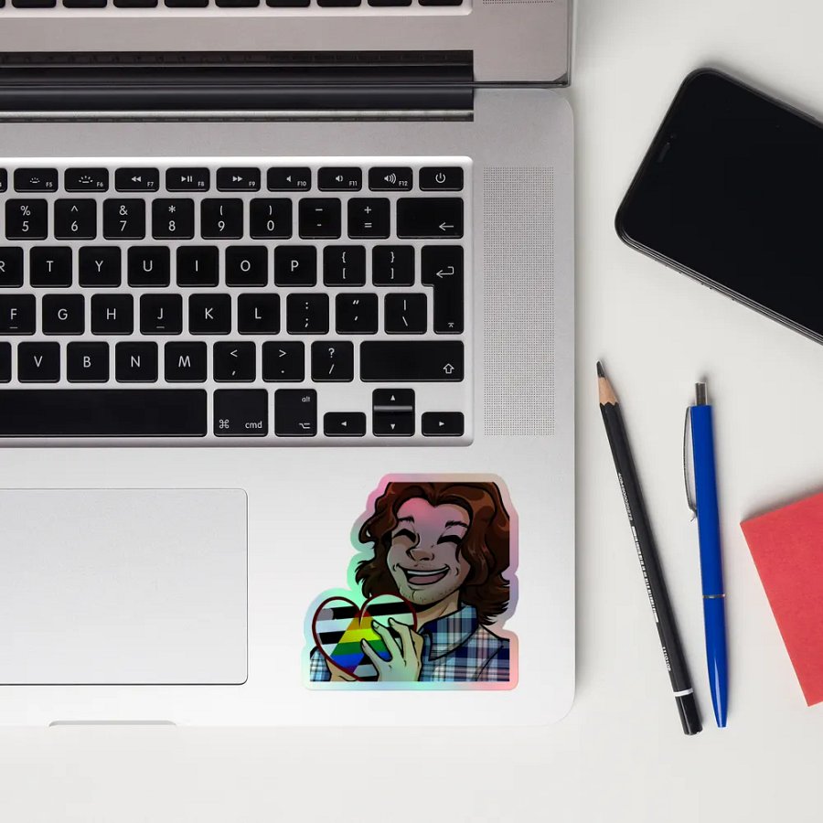 Ally Love Holographic Sticker Pack product image (12)