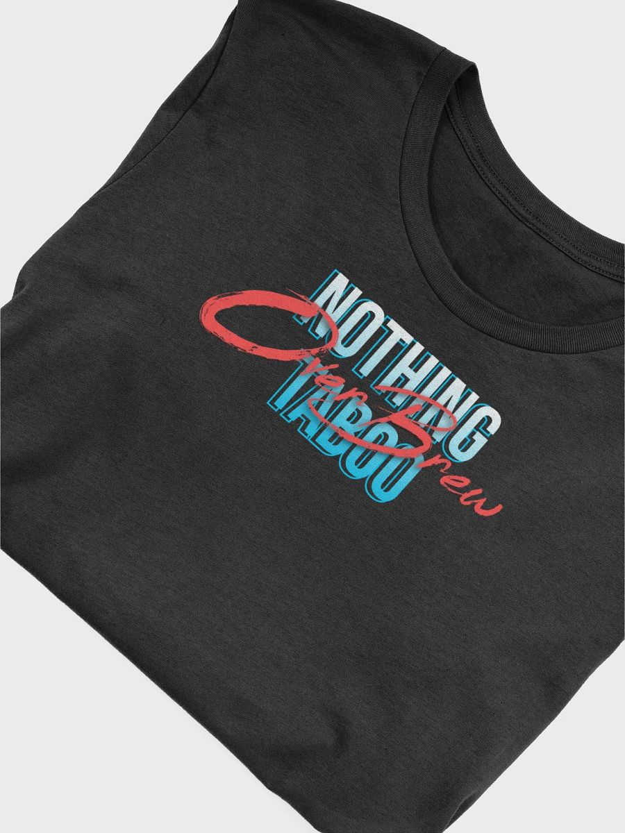 Nothing Taboo, over brew, black tee product image (5)