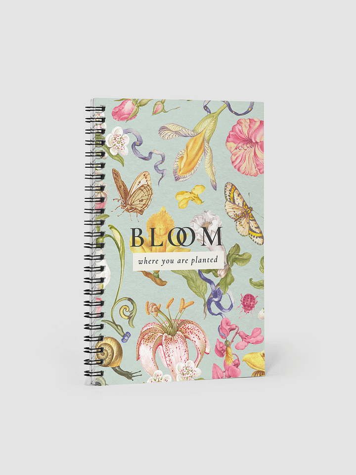 Bloom Spiral Notebook – “Where You Are Planted” Edition product image (1)