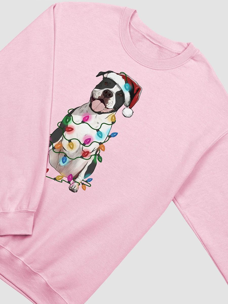 Funny Pitbull Terrier(Custom) Christmas Sweatshirt product image (14)