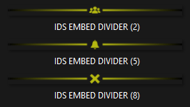 PonyBoy Embed Divider Bars product image (2)