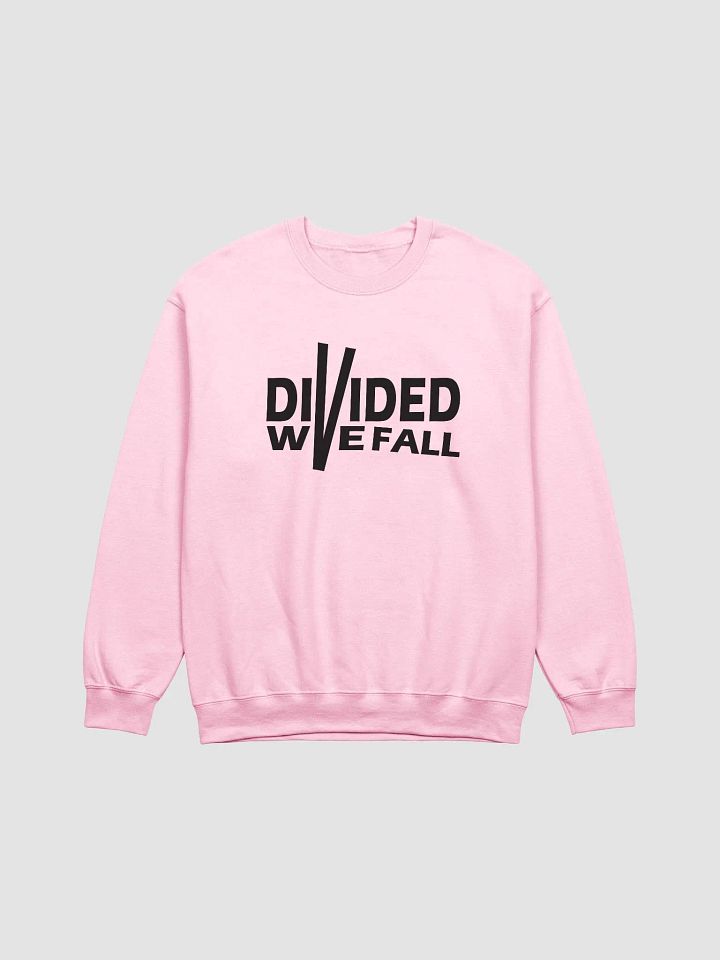Divided We Fall - Black - Gildan Classic Crewneck Sweatshirt product image (2)
