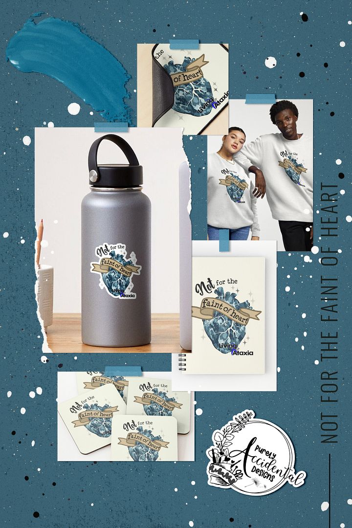 Not For The Faint of Heart Blue Camo product image (1)