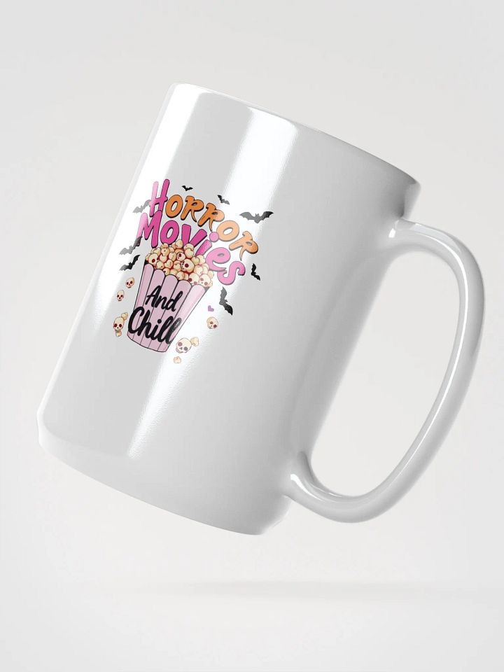 Horror Movies and Chill Popcorn Mug product image (2)