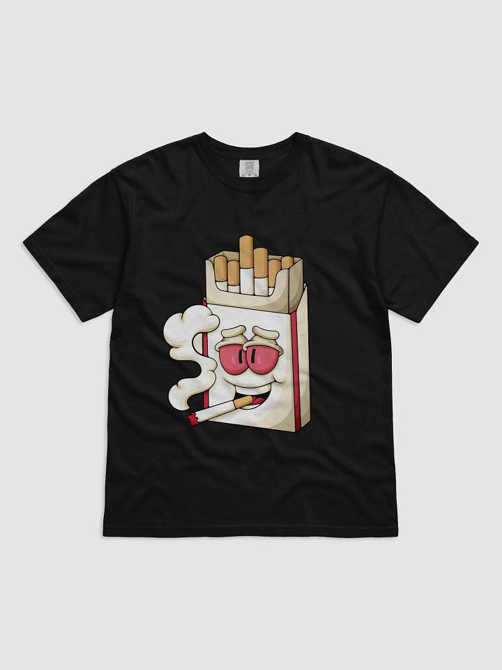 Smokin' Cool Cigarette Pack Cartoon T-Shirt product image (1)