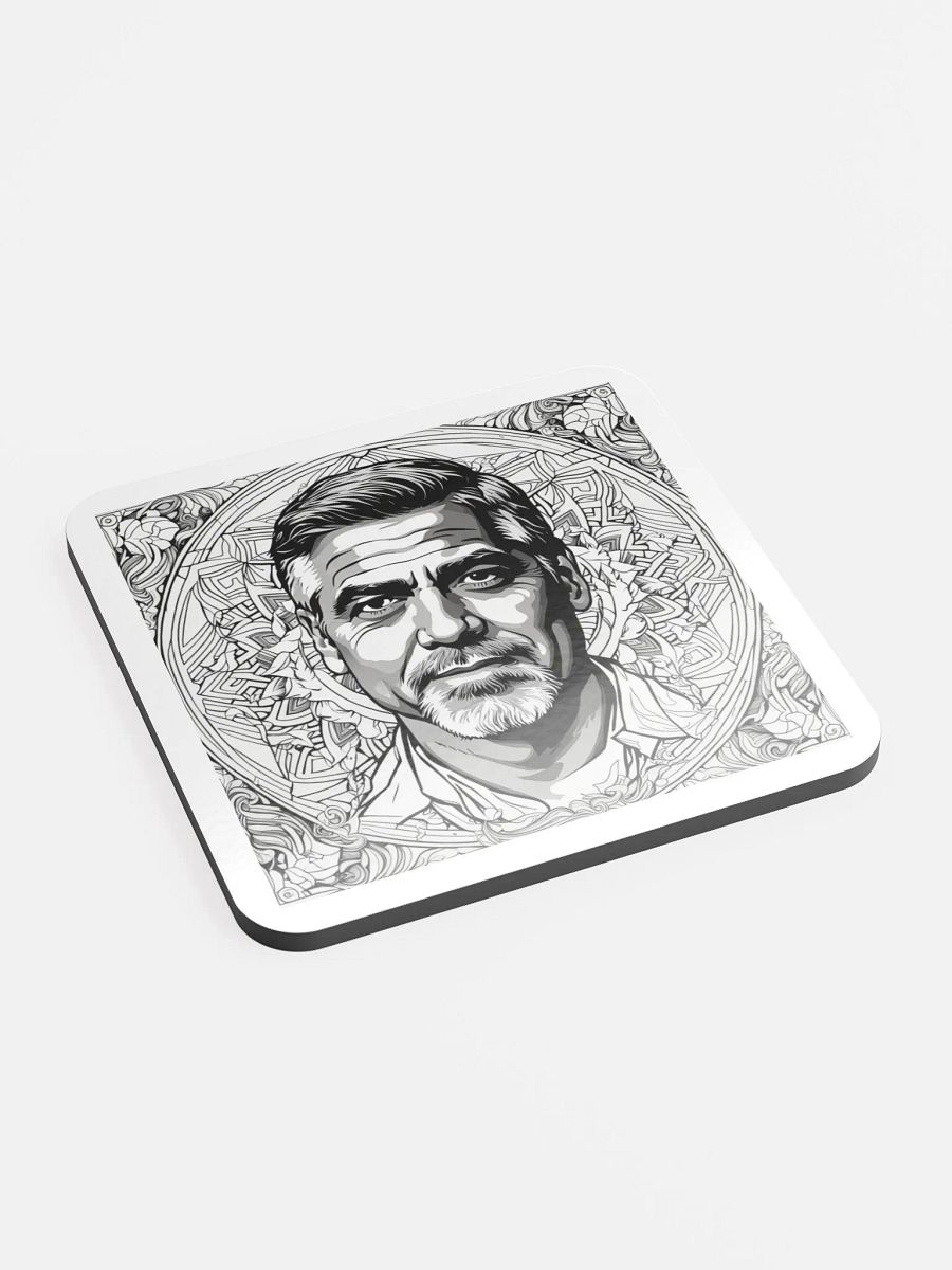 Geometric Portrait Cork Coaster Set product image (2)