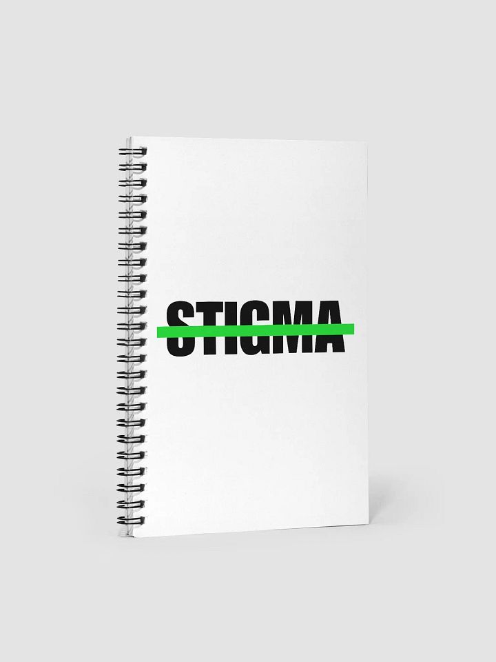End the Stigma Mental Health Awareness Spiral Notebook product image (1)