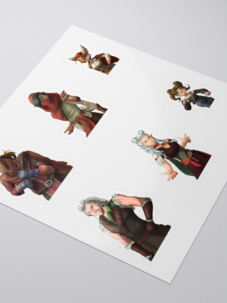 The Red Winds Character Stickers! product image (9)
