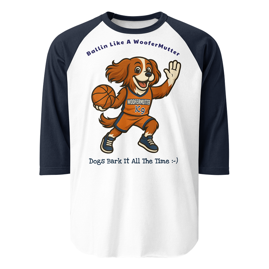 Cavalier King Charles Spaniel Unisex 3/4 Sleeve Raglan Shirt product image (19)