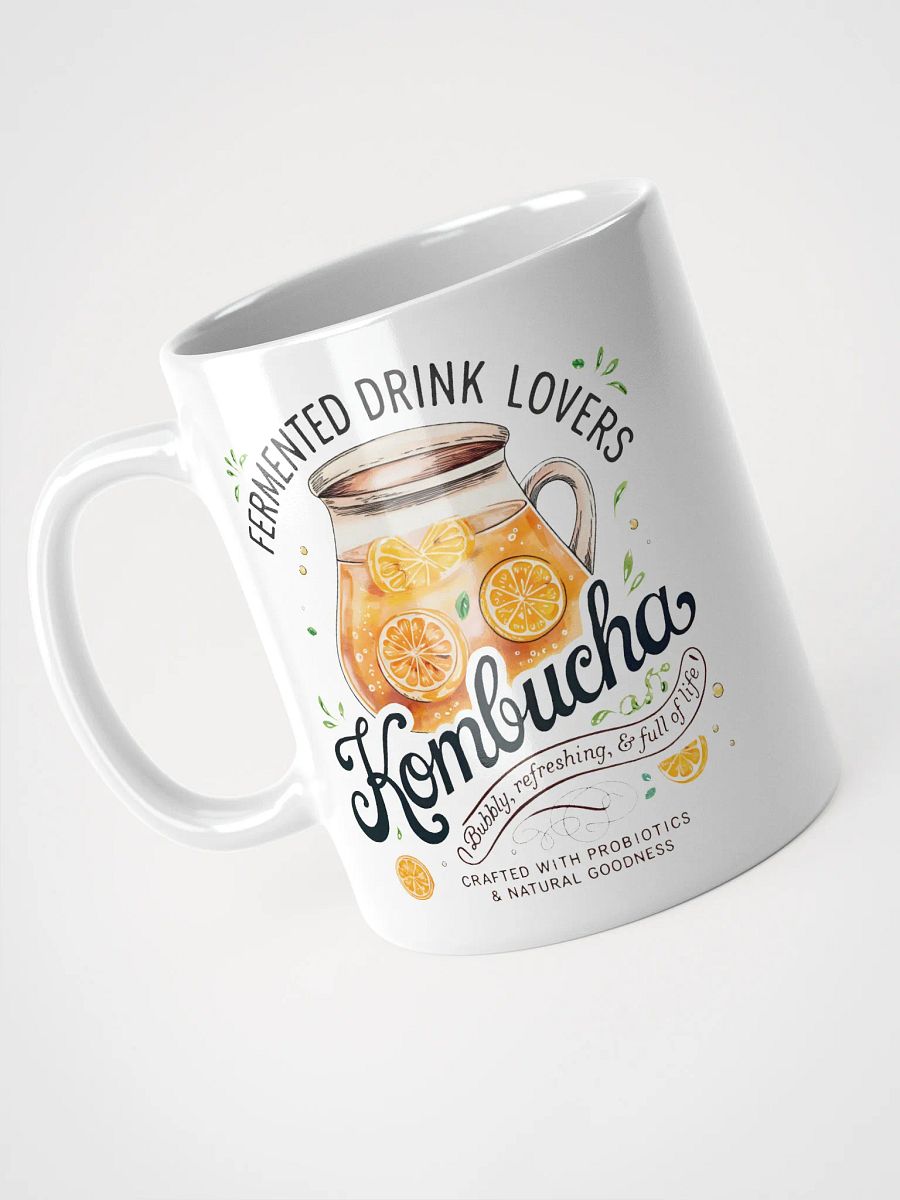 Fermented Drink Lovers White Glossy Mug product image (9)