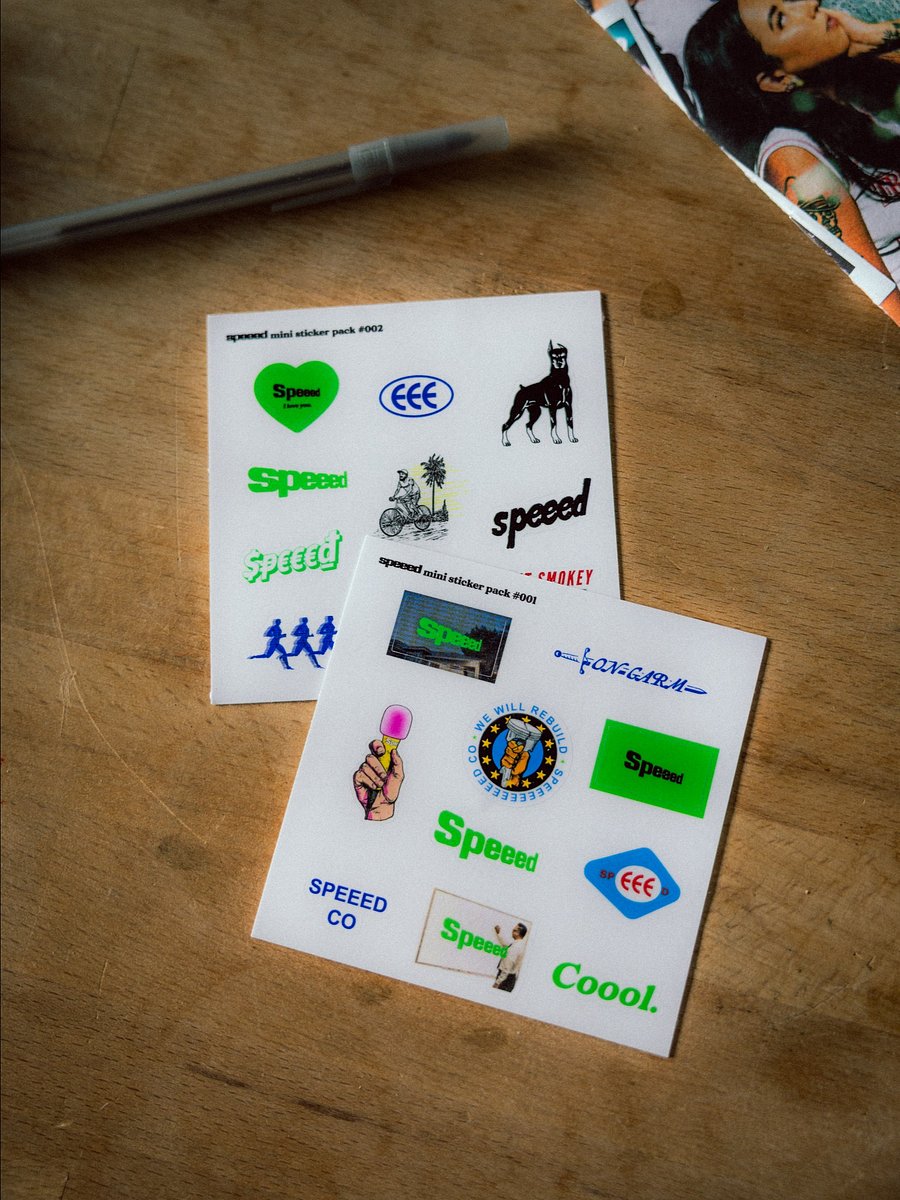 Speeed Mini Sticker Sticker Packs product image (3)