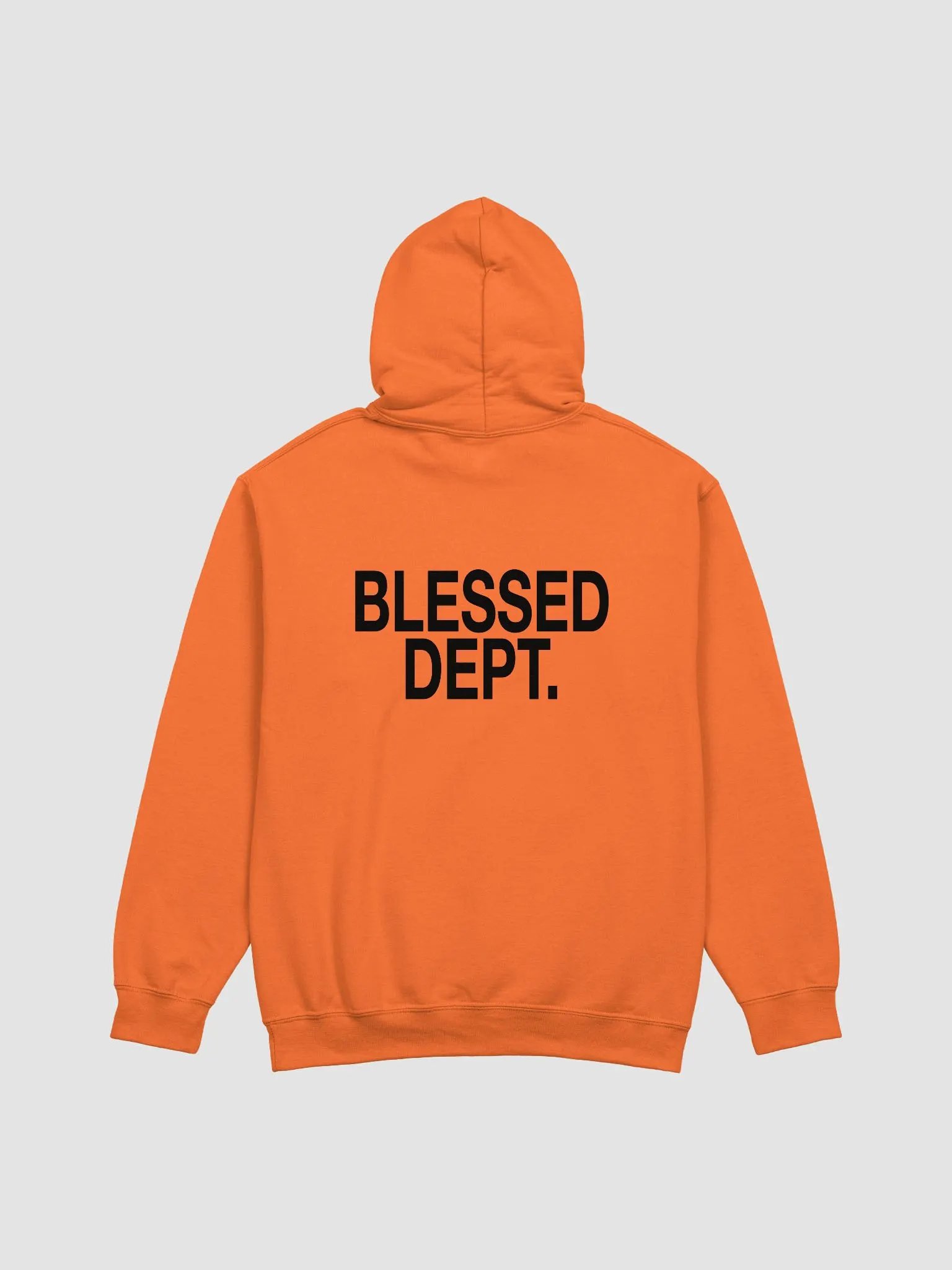 Blessed Dept. Black Font Hoodie product image (2)
