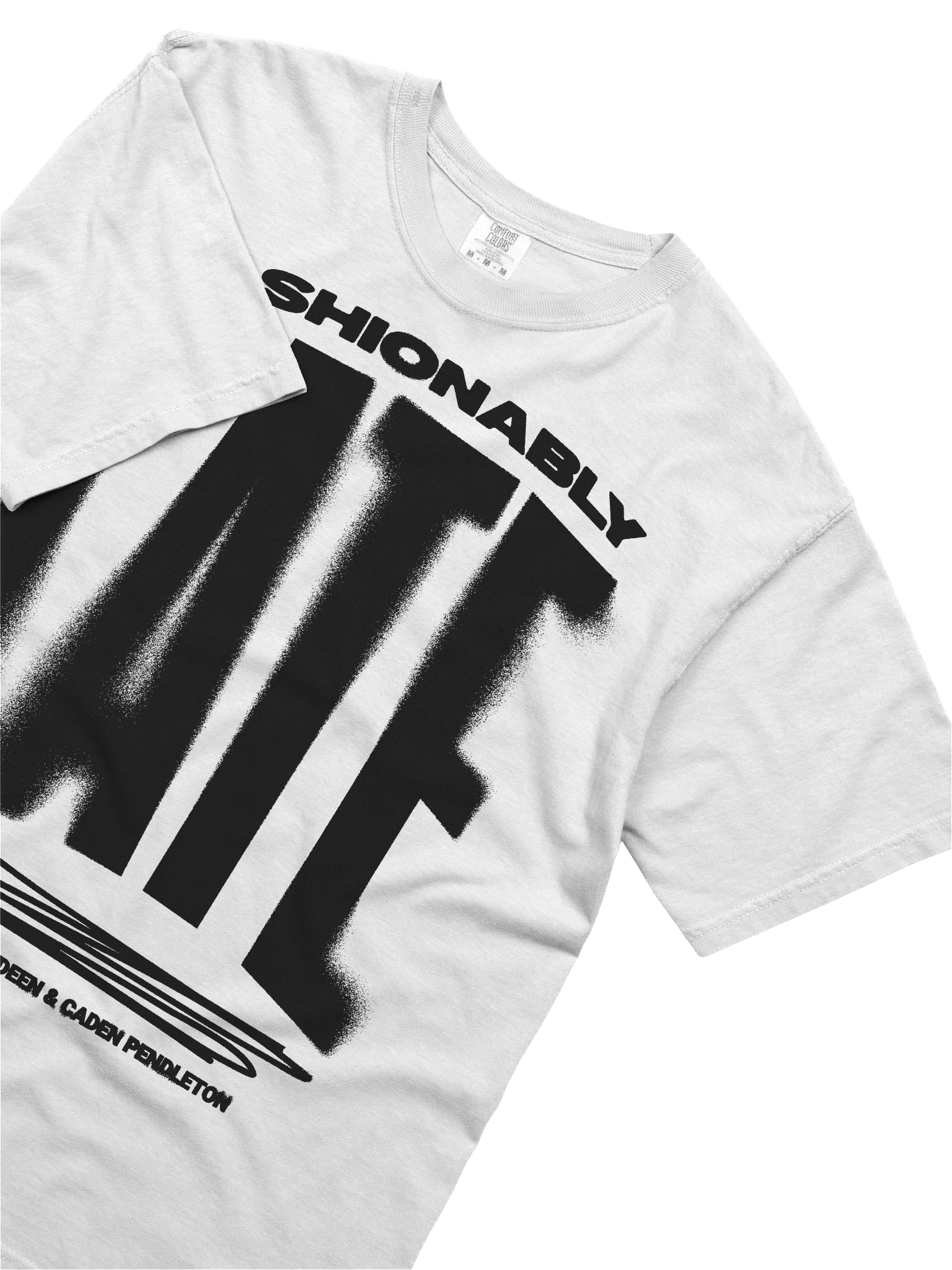 Large Graphic Tee (White) product image (2)