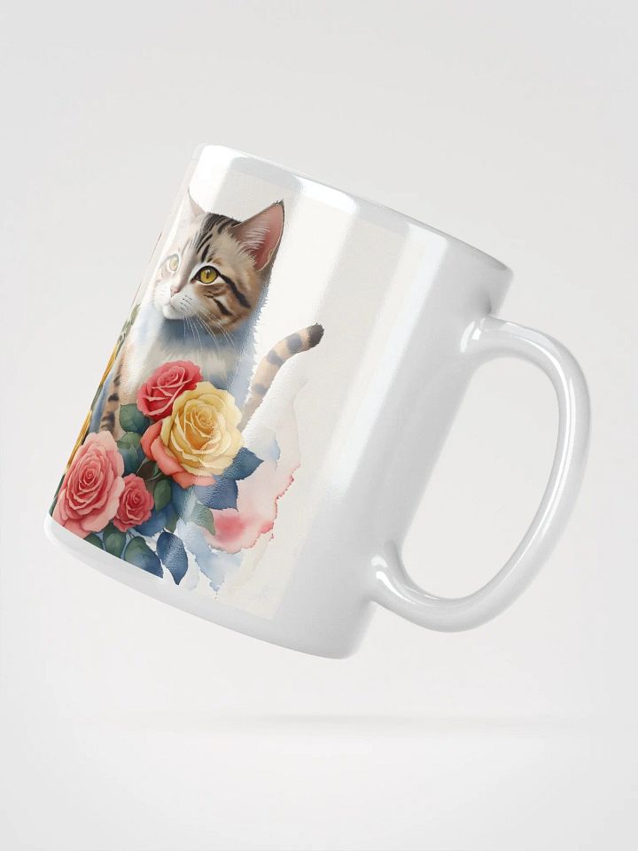 Floral Kitten Wonderland Mug product image (4)