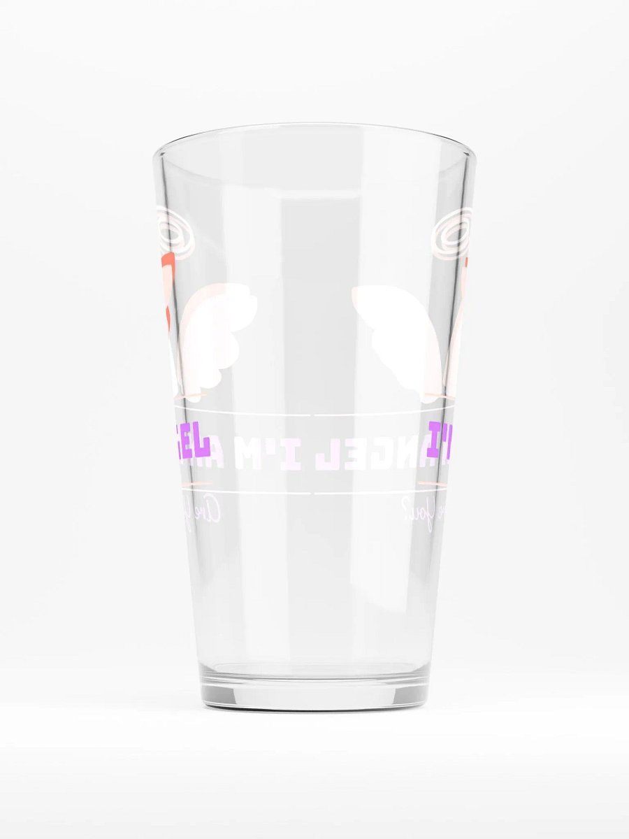 I'm an Angel Pint Glass product image (1)