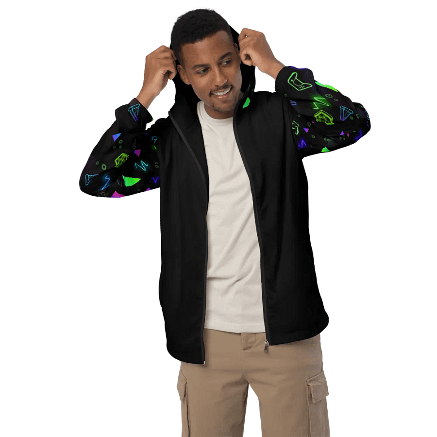 90s Arcade Vibes - Windbreaker product image (3)