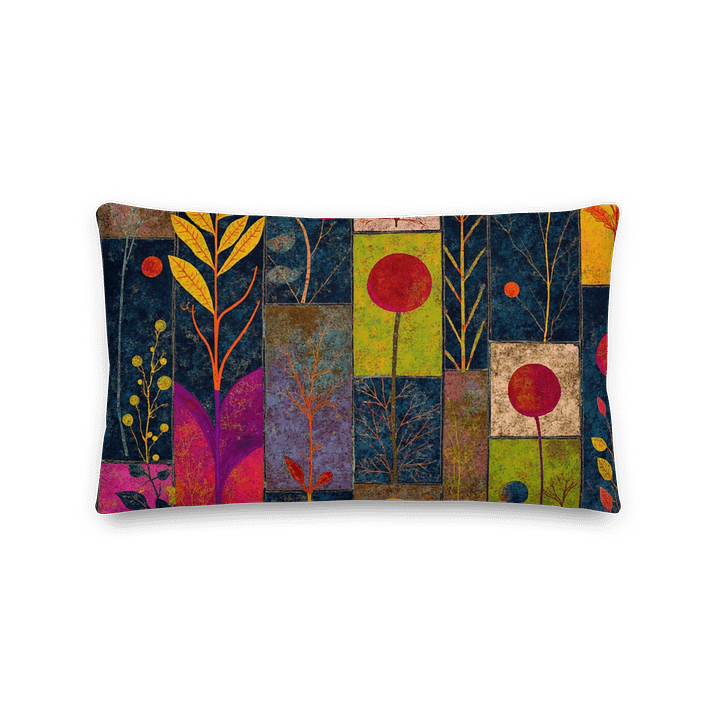 Floral Mosaic All-Over Print Pillow product image (2)