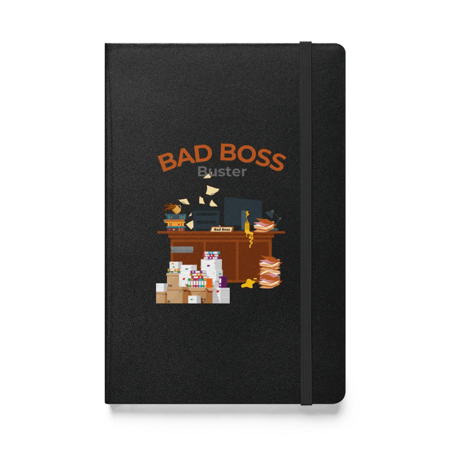 Bad Boss Buster Hardcover Notebook product image (1)