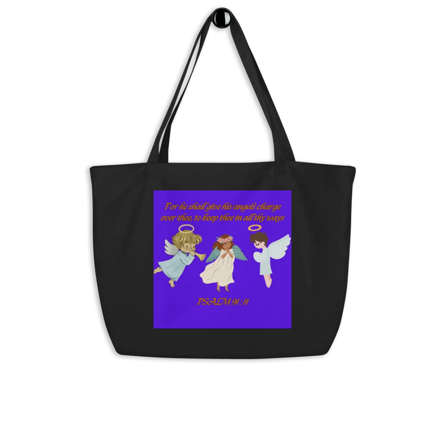 Prayful Servitude Tote Bag_Black product image (8)