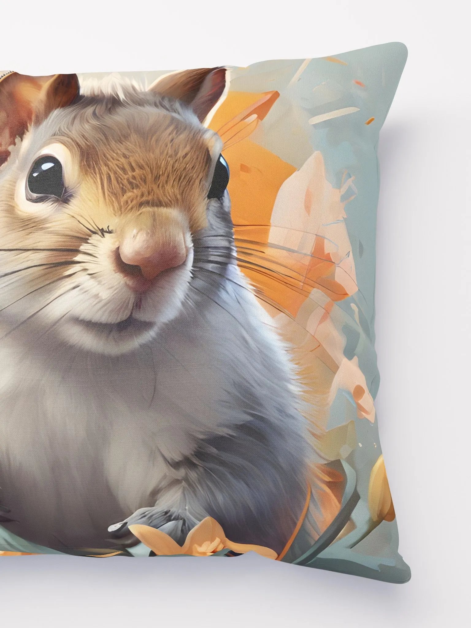 Spring Squirrel and Blooming Crocuses product image (4)