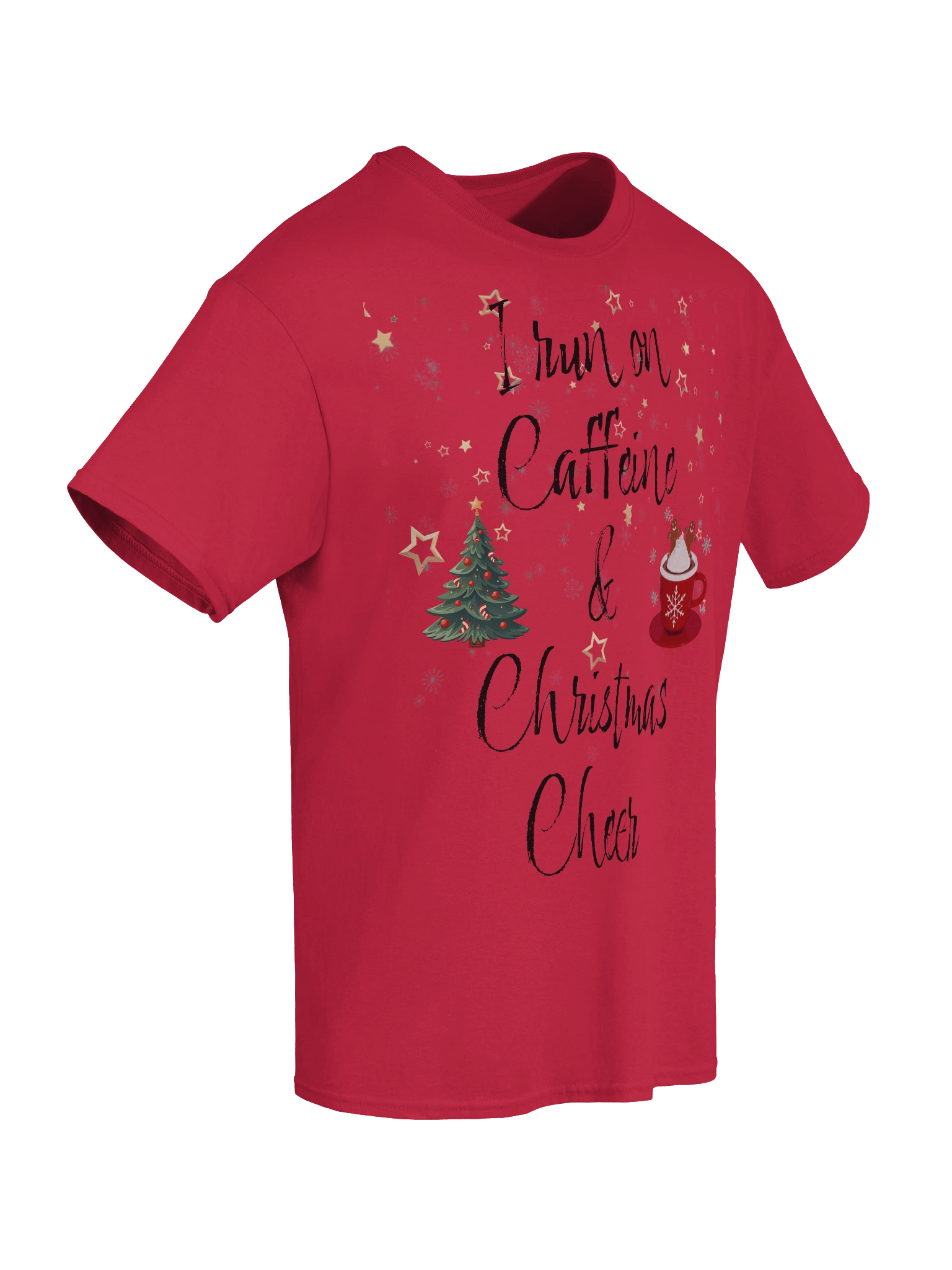CAFFEINE & CHRISTMAS CHEER TEE product image (20)
