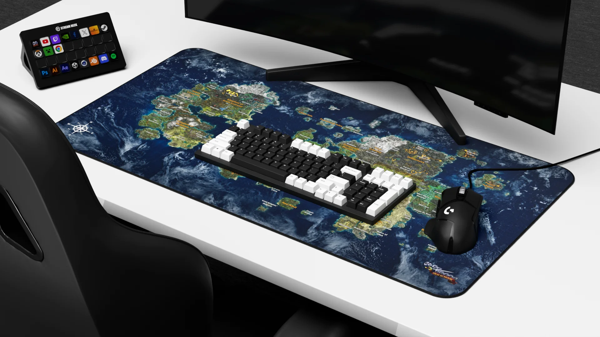 OSRS World Map Desk Mat product image (3)