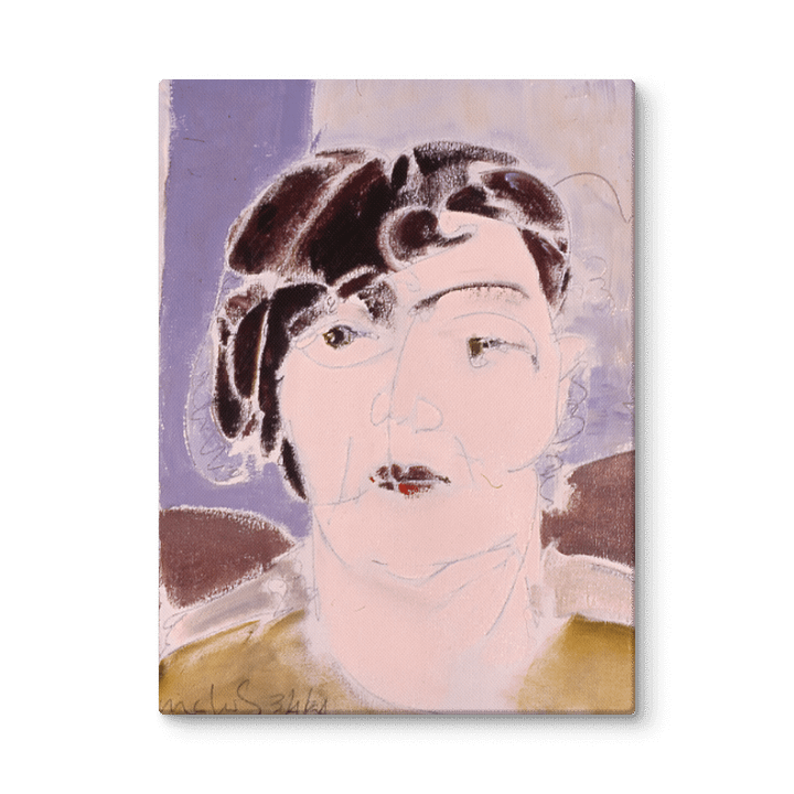The Moment of Iron Will (1984) on canvas (16" x 20") product image (3)