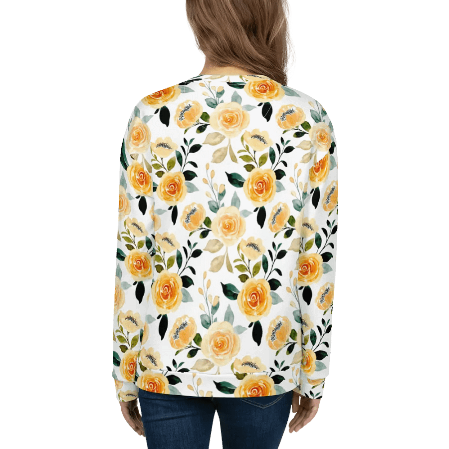 Yellow Rose Delight Sweatshirt product image (8)