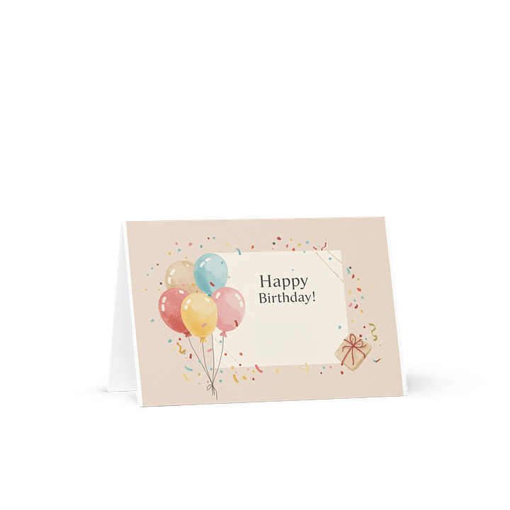 Birthday card - Parent to child product image (1)