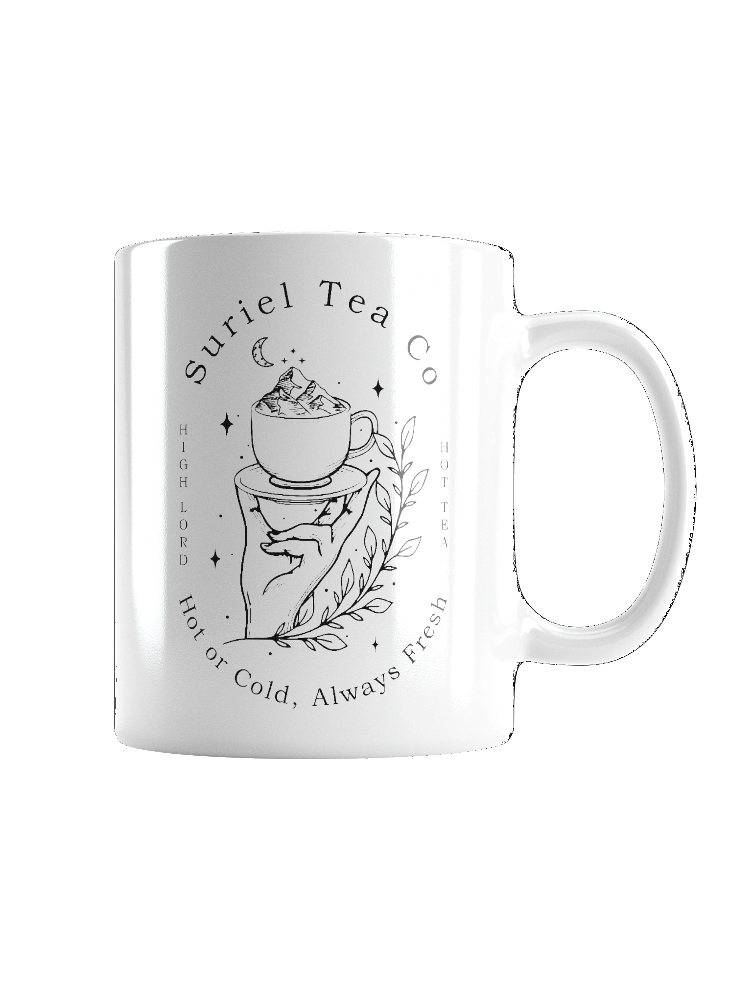The Suriel Tea Co Suriel Tea Company Spill The Tea Velaris ACOTAR Symbol Classic Coffee Mug 1WH1 product image (2)