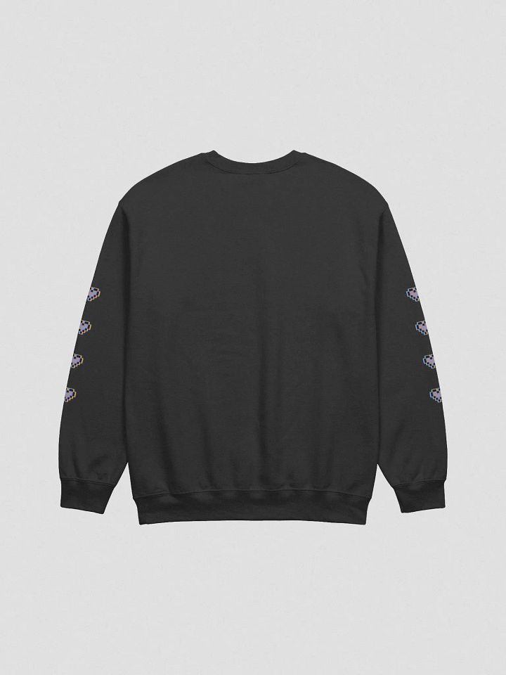GLITCHED OUT - Crewneck with sleeve print product image (2)