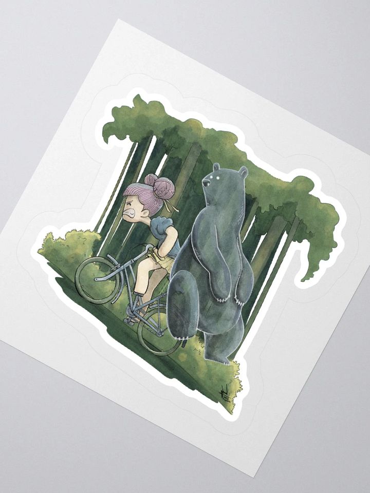 Why My Bike Heavy | Kiss Cut Stickers product image (5)