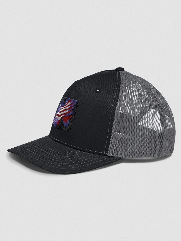 Flying High American Flag Richardson Trucker Hat product image (9)