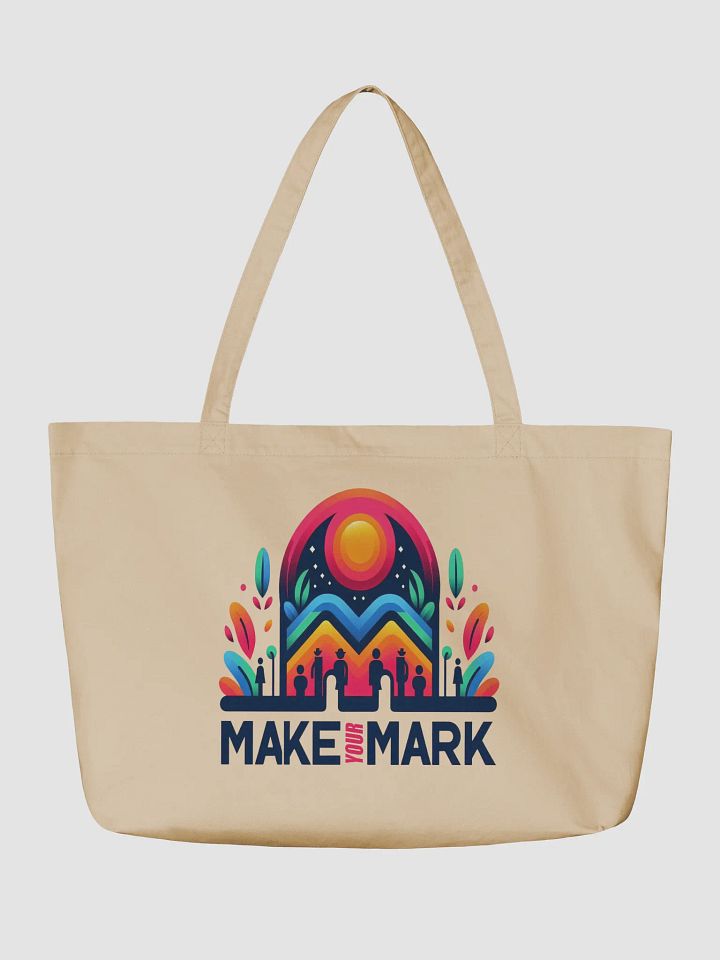 Mountain Dreams Organic Tote Bag product image (2)