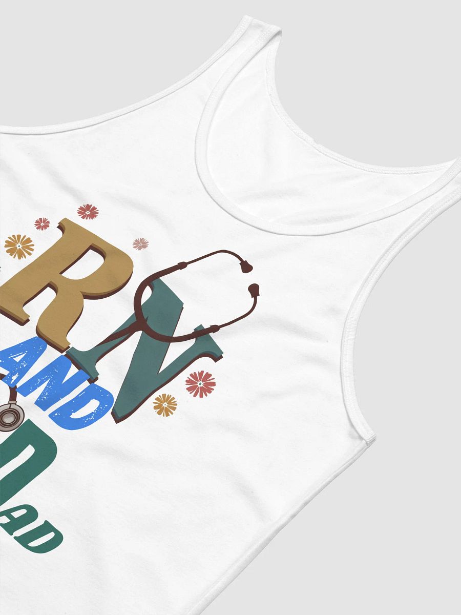 Proud RN Dad Floral Tank product image (38)