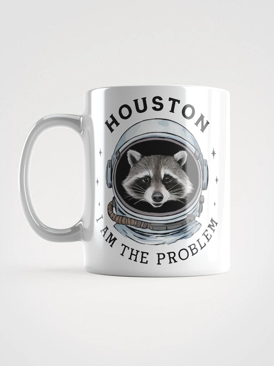 Astro Raccoon I Am the Problem Mug product image (18)