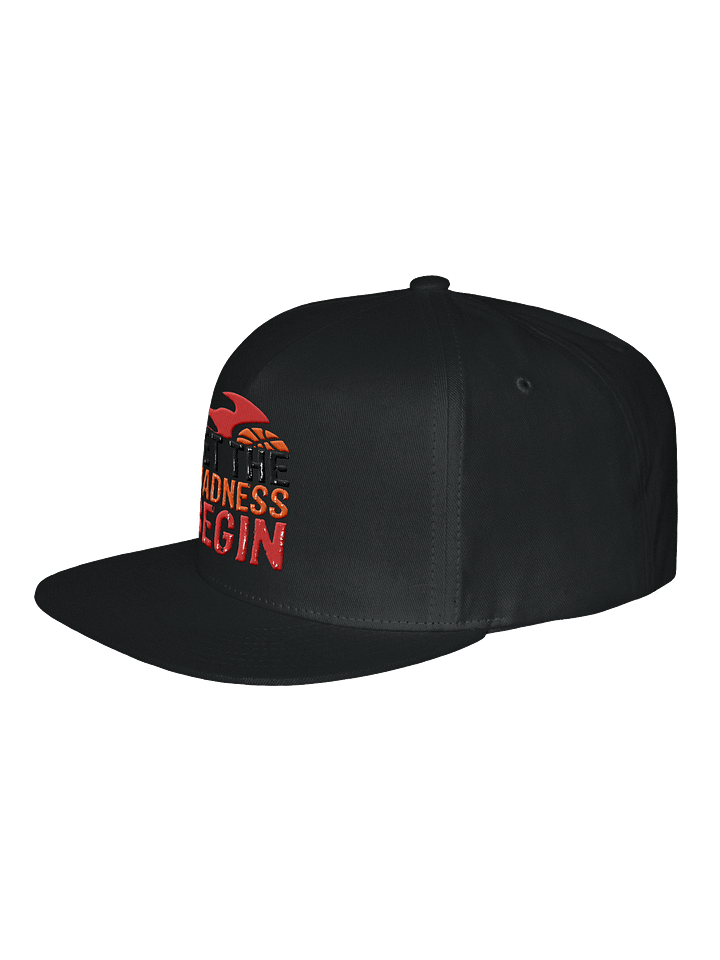 Let the Madness Begin Flat Bill Cap product image (2)