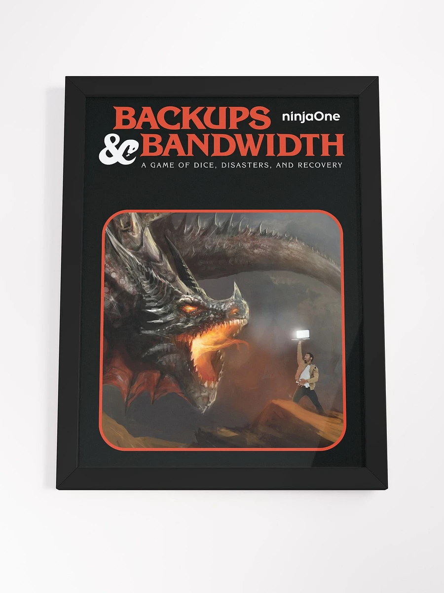 NinjaOne Backups & Bandwidth 2023 - Framed Print product image (4)